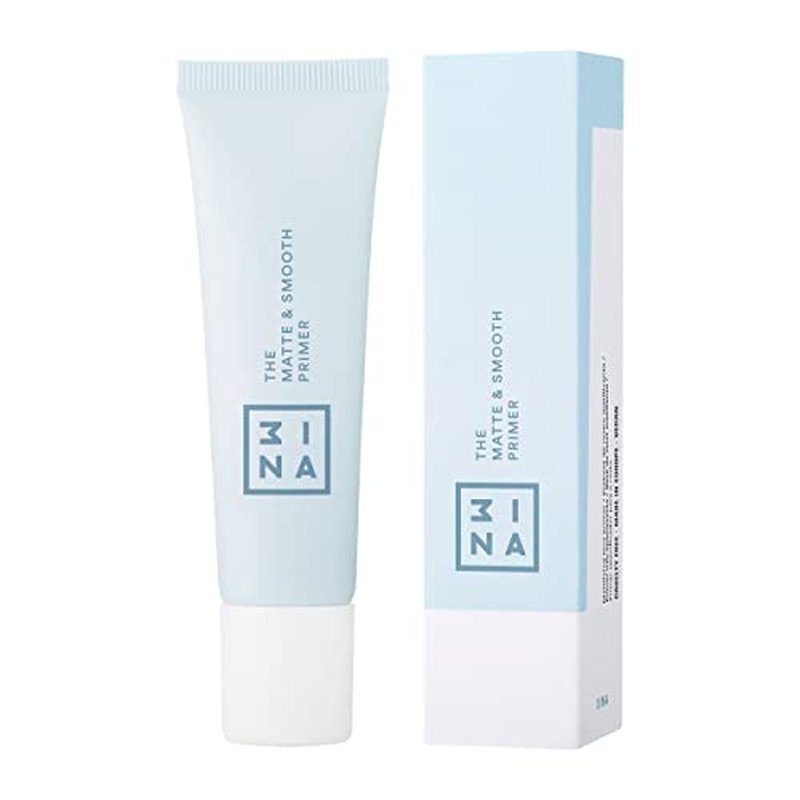 3ina Makeup - Cruelty - Vegan - The Matte & Smooth Primer - Make-Up Base - Revitalizing - Result: More Radiant And Elastic Skin - Moisturizing - Nourishes And Prepares Skin For Make-Up
