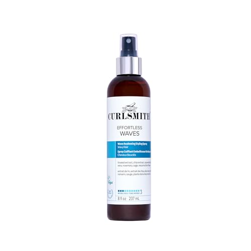 8 Fl Oz Wave Styling Spray for Wavy Hair - Frizz Reduction & Easy Styling