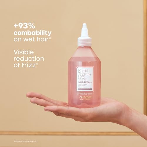 Keratin Hair Gloss Treatment Liquid Glass for Shine & Frizz Control