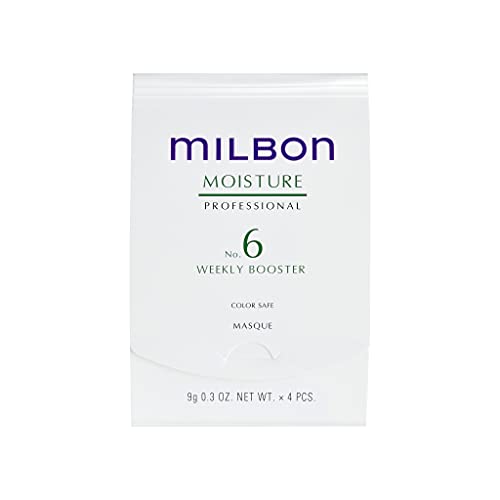 Milbon Moisture No.6 Weekly Booster Hair Treatment - Deep Hydration & Shine