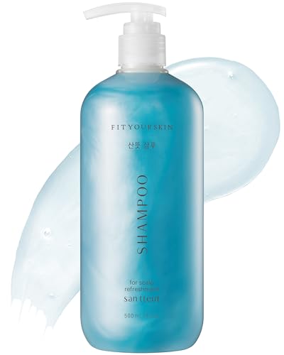 Cooling Shampoo for Oily Scalp - Mint & White Musk Variant - 17 Fl Oz