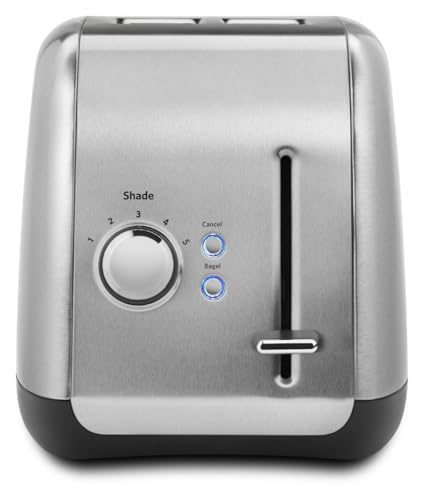 KitchenAid 2-Slice Toaster with Manual Lift Lever - Stainless Steel / 2 Slices