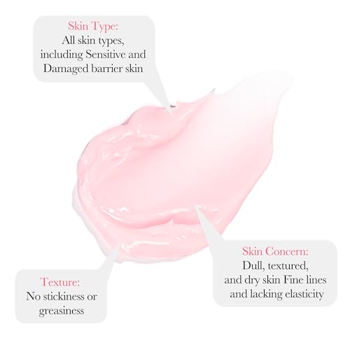Intensive Repair Salmon Collagen Peptide Face Cream - Deeply Nourishing Formula with Peptides & Niacinamide for Essential Daily Care, 1.76oz