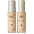IDUN Minerals Liquid Norrsken Foundation - Silky Smooth Coverage - Luminous, Dewy Finish for Dry and Dull Skin - Water Resistant and Vegan Makeup - 206 Freja - Warm Light - 1.01 oz (Pack of 2)