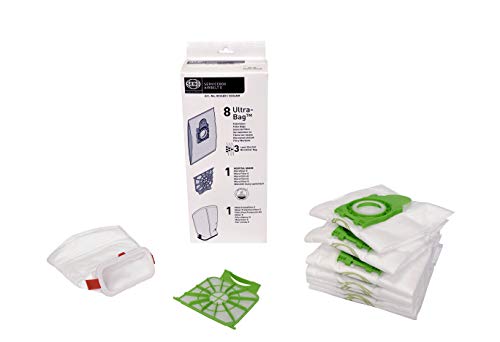 Sebo Airbelt E Service Box with 8 UltraBag Filter Bags, Hospital-Grade & Motor Protection Filters