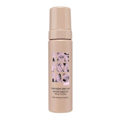 Instant Wash-Off Tanning Mousse for Face & Body - Fast-Drying, Vegan & Cruelty-Free, 200mL