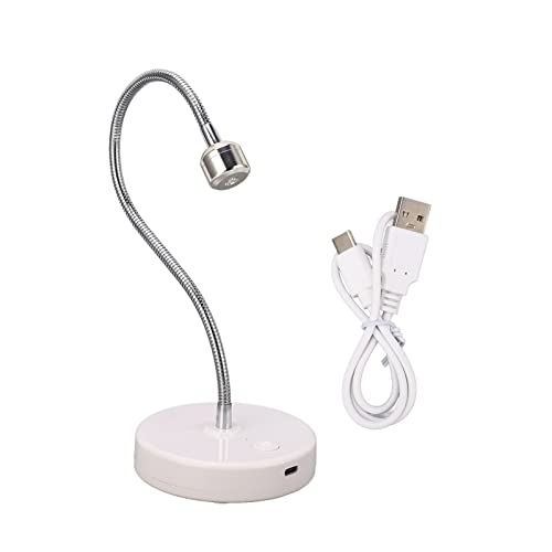 UV LED Nail Lamp, 3W USB Gel Curing Light with 360 Rotatable Gooseneck, 60S Timer for Salon and Home Use (LAJS5d4)