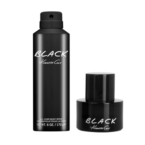 Kenneth Cole Black Eau de Toilette Cologne Gift Set for Men - 2 Pieces