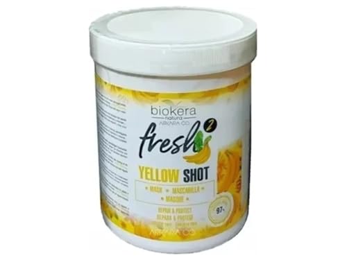 Biokera Natura Fresh Yellow Shot Mask 33.5 oz - Skin Care Mask for Face