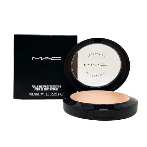 M.A.C Cosmetics Full Coverage Foundation - W10 (very fair with neutral rosy undertones for light skin) 1 Oz/28g