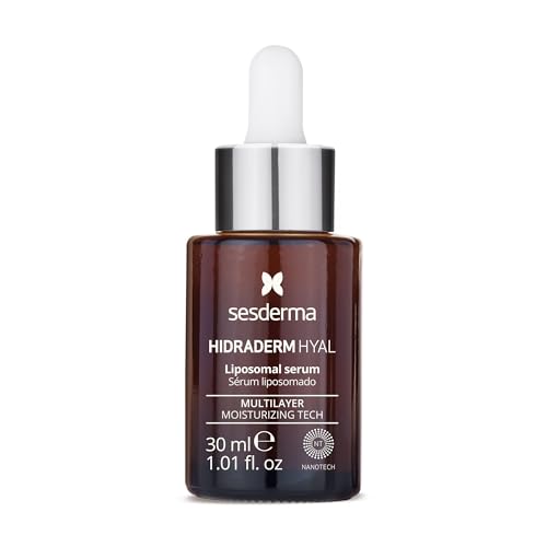 Sesderma HIDRADERM HYAL Serum, Ultra Hydrating Face Moisturizer with 3 Types of Hyaluronic Acid for Restored, Replenished Skin, 1.0 fl oz