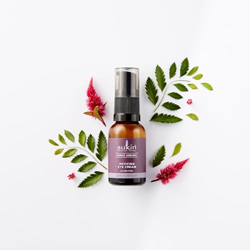 Sukin Reviving Eye Cream - Hydrating Anti-Aging Eye Treatment with Natural Ingredients
