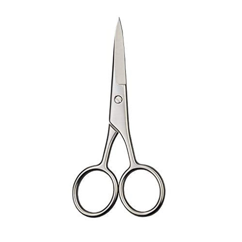 4-Piece Beard Scissors Set, Grooming Scissors, Mustache & Beard Combs, Storage Bag