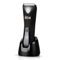 Body Hair Trimmer for Men ? Waterproof Groomer with Skin-Friendly Blade, USB Rechargeable Ball Shaver for Sensitive Areas Men Grooming Trimmer (Black)