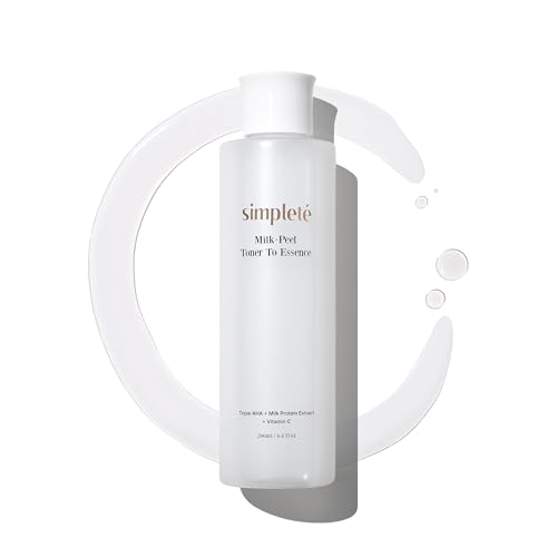 Milkpeel Toner to Essence ? Gentle Daily Exfoliating, Hydrating Toner for Smooth, Radiant Skin, Strengthens Moisture Barrier, Perfect for Sensitive Skin, Balanced, Healthy Glow, 200ml