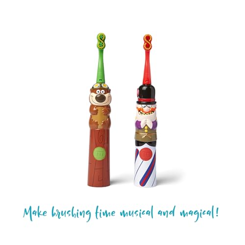 Sonic Cavitar Musical Sonic Kids Toothbrush - Interactive Musical Oral Care for Ages 2-12