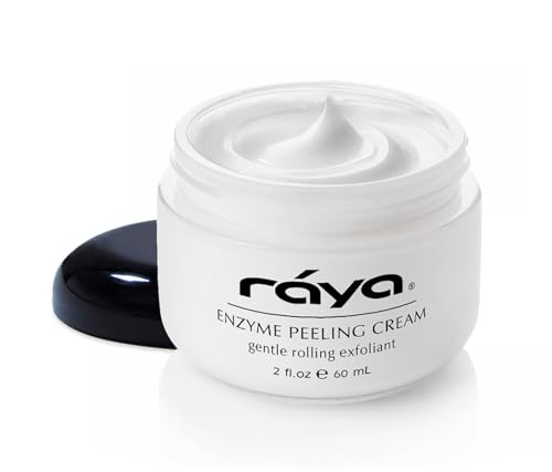 RAYA Enzyme Peeling Facial Cream for Sensitive Skin - Gentle Exfoliating Treatment