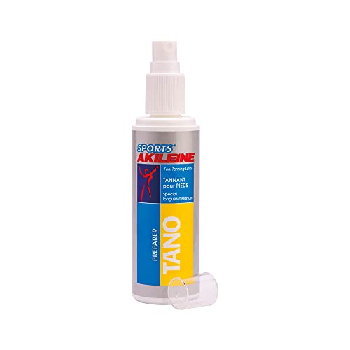 Akile?ne Sports Foot Lotion 100ml - Tanning & Conditioning Cream for Resilient Dry Feet, Moisturizing Foot Care for Endurance Sports