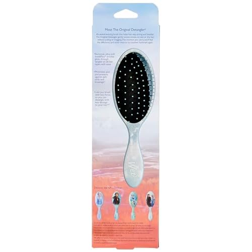 Wet Brush Speed Dry Hair Brush - Amethyst (Gemstone) - Vented Design and Ultra Soft HeatFlex Bristles Are Blow Dry Safe With Ergonomic Handle Manages Tangle and Uncontrollable Hair - Pain-Free