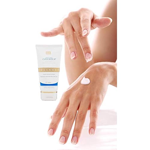 Salcoll Pure Bioactive Anti-Aging Collagen Repair Hand Cream - Hypoallergenic Moisturizing Lotion, Dry Skin Relief, All Skin Types, 150 ml