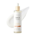 mixsoon White Rice Peeling Ampoule - White rice exfoliant, Gentle Exfoliating Serum for Smooth, Radiant Skin, Dead Skin Cells Remover 100ml / 3.38 fl.oz. Korean Glass Skin Care