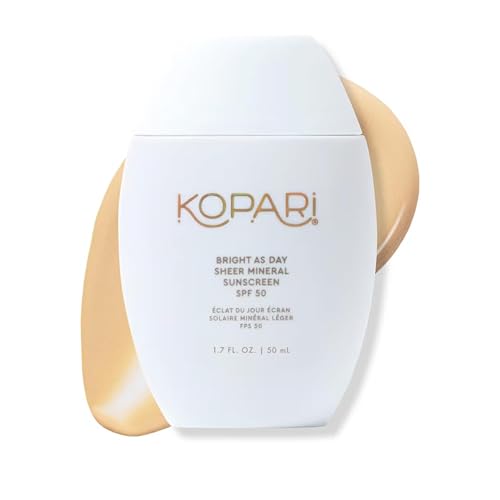 Mineral Sunscreen SPF 50 with Vitamin C & Niacinamide - Sheer Finish, 1.7 oz, No Color, Reef-Safe