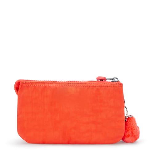 Kipling Women's Creativity Large Travel Pouch - Open Orange