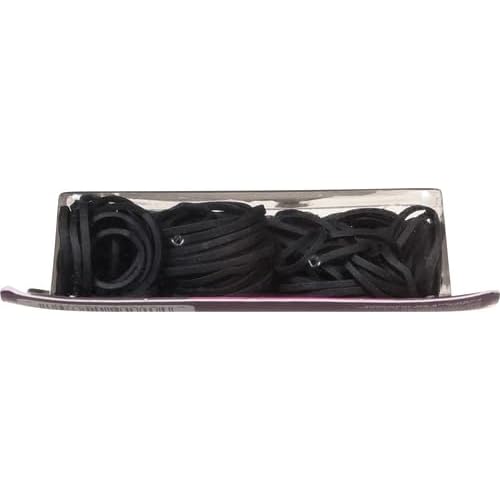 Goody Classics Rubberband, Black, 250-Count