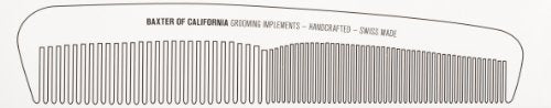 7.75 Inch Tortoise Pocket Comb - Handcrafted Swiss Hair Grooming Tool