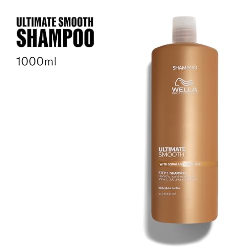 Wella Professionals Ultimate Smooth Shampoo 33.8 Fl Oz - Detox & Frizz Control