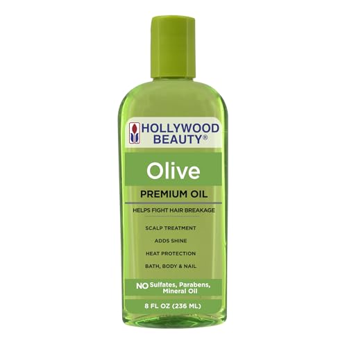 Hollywood Beauty Olive Oil ScalpTreatment, 8 oz (Pack of 2)