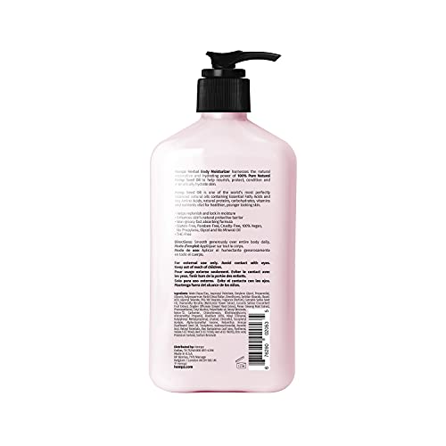 Hempz Body Lotion with Hemp Seed Oil - Citrus & Raspberry, 17 Fl Oz