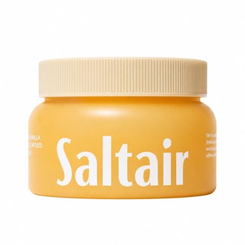 Saltair Vanilla Salt Water Body Scrub - Gentle Exfoliating Polish, Vegan & Cruelty-Free, 1 Count