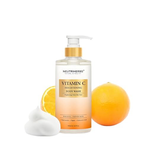 Brightening Body Wash with Vitamin C & Hyaluronic Acid – Dull Skin Relief
