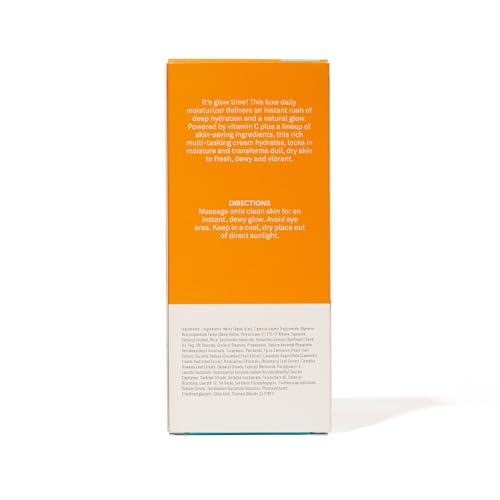 Brightening Face Moisturizer with Vitamin C & Shea Butter – Hydrating Skin Care