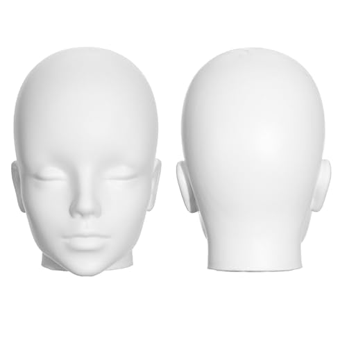 Mannequin Head Male Professional Cosmetology Display Head White DMT-White