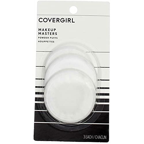 Makeup Powder Puffs - Pack of 6 Velvety Soft Replacements for Face Makeup