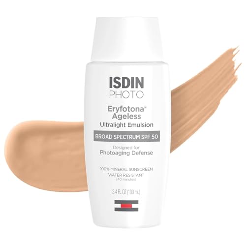 Tinted Mineral Sunscreen SPF 50 Face Sunblock with Antioxidants 3.4 Fl Oz - Original