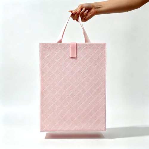 Travel Foldable Full Length Mirror - Portable Shatterproof 2-in-1 Makeup & Full-Body Reflector