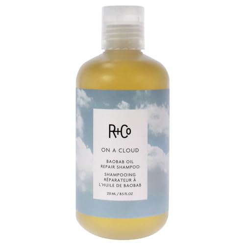 R+Co On A Cloud Baobab Repair Shampoo | Gentle Cleansing + Rebonds + Hydrates | Vegan + Cruelty-Free | 8.5 OZ