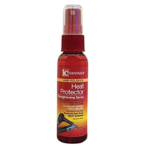 Fantasia IC Heat Protector Straightening Spray 2 oz (Pack of 3)