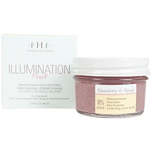 FarmHouse Fresh Fruit Face Mask ? Glow-Boosting Exfoliant with Fruit Acids, 3 fl. oz.