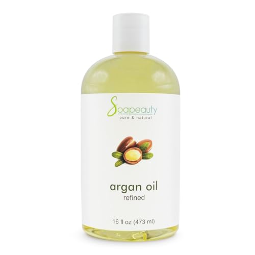 Argan Oil 16 Fl Oz - Pure Natural Carrier Oil for Skin Hair Moisturizer - Pack of 1