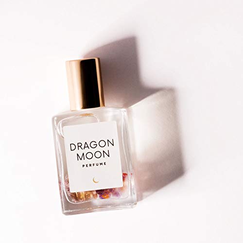 Olivine Atelier Perfume Oil - Aromatherapy Fragrance Body Oil for Women Sampler Parfum Travel Size Long Lasting Essential Oil 15ml (Dragon Moon)