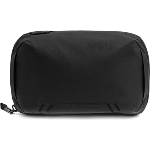 Peak Design Tech Pouch Black - Regular Electronics Organizer for Travel & Daily Carry