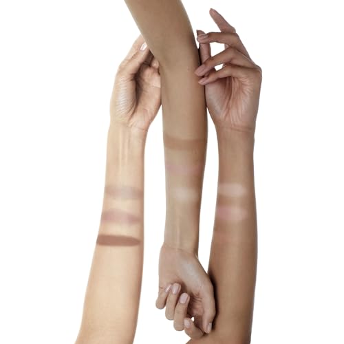 Well People Power Palette Face Makeup Trio with Sun-Kissed Glow & Mirror