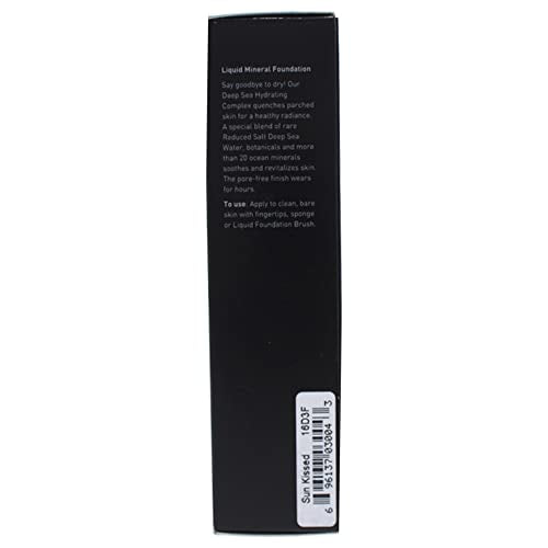Youngblood Liquid Mineral Foundation Sun Kissed 1 Fl Oz - Dewy, Full Coverage, Vegan