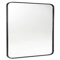 Rectangle Bathroom Mirror 36"L x 30"W Black Framed Vanity Mirror - Matte Black Variation