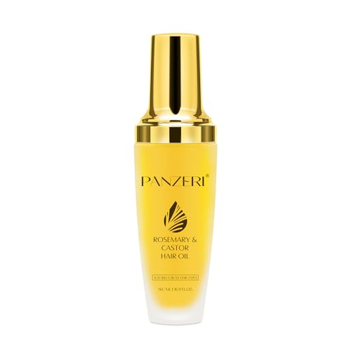 Natural Hair Oil Serum for Frizz Control & Shine - 1.69 fl oz, Nourishing & Strengthening for All Hair Types