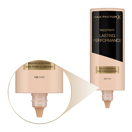 Max Factor Lasting Performance Foundation No. 035 Pearl Beige - 100 Fair - Long Wear, Flawless Skin